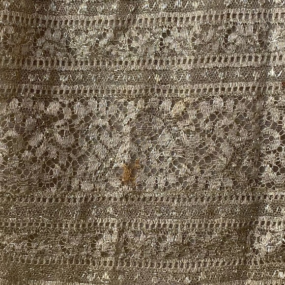 Vintage 1990’s Badgley Mischka Beaded Lace Maxi Formal Gown - Picture 11 of 11